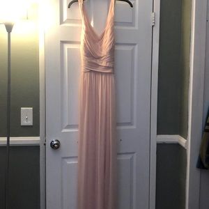 David’s Bridal Bridesmaid Petal Dress